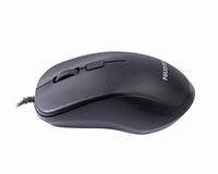 Миша дротова, оптична, 3 кнопки, USB, 1000 dpi, чорнa
