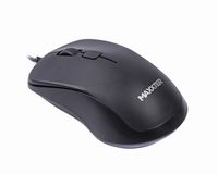 Миша дротова, оптична, 3 кнопки, USB, 1000 dpi, чорнa
