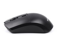 Миша бездротова, 4 кнопки, оптична, 1600 DPI, USB, чорний
