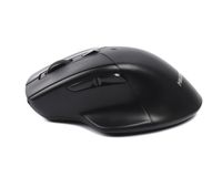 Миша бездротова, 6 кнопок, оптична, 1600 DPI, USB, чорний