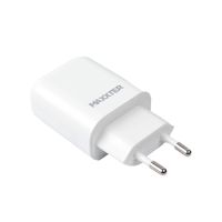 Мережевий зарядний пристрій, 1 USB + кабель USB-A to Type-C (Quick Charge 3.0) 5V/2.4A-9V/1.2A
