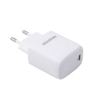 Maxxter
Мережевий зарядний пристрій, 1 USB + кабель Type-C to Lighting (PD 20 W)