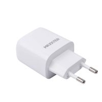 Мережевий зарядний пристрій, 1 USB + кабель Type-C to Lighting (PD 20 W)