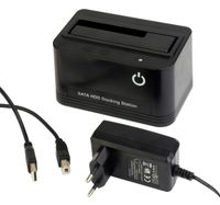 Док-станція для жорстких дисків 2.5/3.5 SATA HDD, USB 2.0
