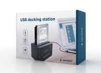 Док-станція для жорстких дисків 2.5/3.5 SATA HDD, USB 2.0