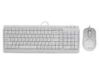 A4Tech
Комплект дротовий Fstyler клавіатура+миша, білий, USB