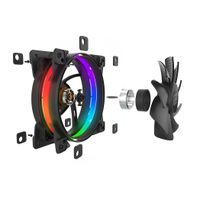 Вентилятор 120 мм RGB, Hydraulic Bearing, 4Pin