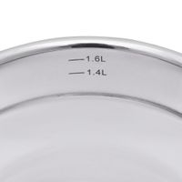 Ківш із кришкою, серія "RIGEL", Ø16 h=9.5 см, 1.9 л