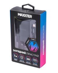 Мережевий зарядний пристрій, 1 USB + кабель Type-C на Type-C (PD 25 Вт), PPS