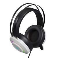 Ігрові навушники з мікрофоном, Hi Fi, 7.1 віртуальний звук, підсвічування 7 кольорів, USB
