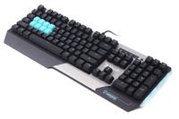Клавіатура ігрова, LK оптико-механічна, Ice Blue підсвічування, USB