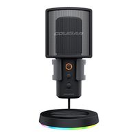 Cougar
Мікрофон настільний, підставка RGB із концентратором USB 3.0, чорний