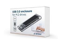 Зовнішня кишеня M.2 (NVMe), USB 3.1, чорна