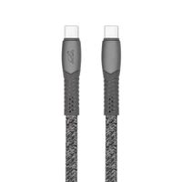 RIVACASE
Кабель USB 2.0 Type-C/Type-C, тканинне обплетення, 1.2 м, 3 А, 60 Вт, сірий