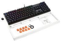 Клавіатура механічна ігрова, LK Blue Sw, USB, RGB-підсвічування