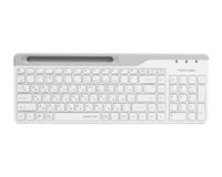 A4Tech
Клавіатура бездротова Fstyler, Bluetooth / 2.4 ГГц, білий