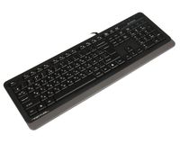Клавіатура Fstyler Sleek MMedia Comfort, USB, сірий