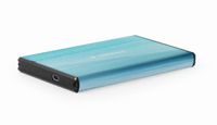 Gembird
Зовнішня кишеня 2.5", USB 3.0, блакитний