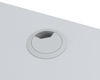 Стіл з електричним регулюванням висоти 71-122 см, вбудований блок розеток, макс навантаження 100 кг