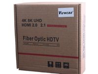 Кабель оптичний (AOC) HDMI V.2.1, 8К 120 Гц, позолочені конектори, 40 м