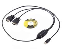 Кабель-перехідник USB 2.0-2х COM (9+25pin), 1.4 м