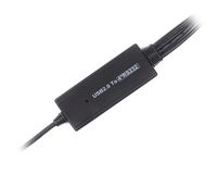 Кабель-перехідник USB 2.0-4х COM (9+25pin), 1.4 м