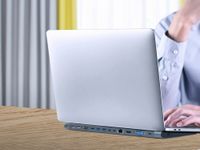 Док станція USB-C 9-в-1 (USB-хаб + HDMI/VGA/PD/картридер/LAN/3.5-мм аудіо), сірий