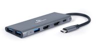 Cablexpert
Док станція USB-C 3-в-1 (хаб/HDMI/PD), сірий