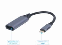Адаптер-перехідник USB-C на DisplayPort, 4К 60 Гц