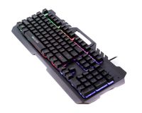 Ігрова дротова клавіатура, 19-keys Anti-Ghosting, метал, чорний