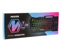 Ігрова дротова клавіатура, 19-keys Anti-Ghosting, метал, чорний