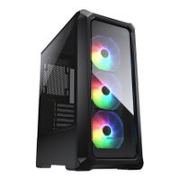 Cougar
Ігровий корпус, 2*3.5"+3*2.5", 3*120-мм ARGB вентилятори передвстановлені, ATX/mATX/mini-ITX, скляне вікно