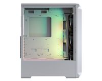 Ігровий корпус, 2*3.5"+3*2.5", 3*120-мм ARGB вентилятори передвстановлені, ATX/mATX/mini-ITX, скляне вікно
