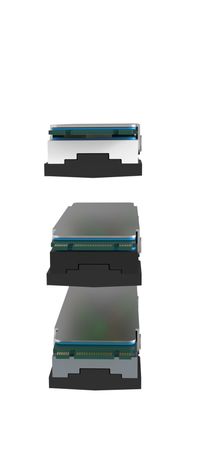 Кулер для SSD, универсальний, з RGB