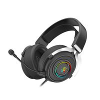 Ігрові навушники з мікрофоном, 7.1 віртуальний звук, RGB підсвічування, USB