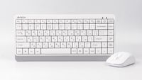 Комплект бездротовий Fstyler клавіатура+миша, білий, USB