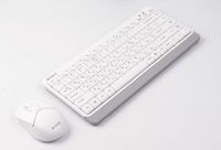 Комплект бездротовий Fstyler клавіатура+миша, білий, USB