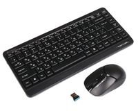 Комплект бездротовий Fstyler клавіатура+миша, чорний, USB