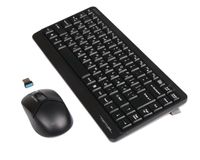 Комплект бездротовий Fstyler клавіатура+миша, чорний, USB