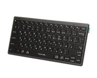 Клавіатура бездротова з ножичним перемикачем Fstyler, Bluetooth / 2.4 ГГц, з акумулятором, сірий