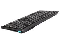 Клавіатура бездротова з ножичним перемикачем Fstyler, Bluetooth / 2.4 ГГц, з акумулятором, сірий