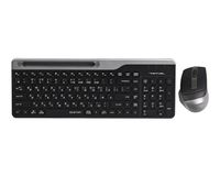 A4Tech
Комплект бездротовий Fstyler клавіатура+миша (FB35C+FBK25), Smoky Grey, USB