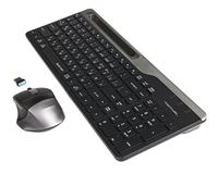 Комплект бездротовий Fstyler клавіатура+миша (FB35C+FBK25), Smoky Grey, USB