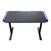 Cougar
Стіл для геймера, ергономічний дизайн, USB 3.0/Type-C Extension хаб, RGB підсвічування