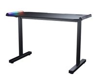 Стіл для геймера, ергономічний дизайн, USB 3.0/Type-C Extension хаб, RGB підсвічування