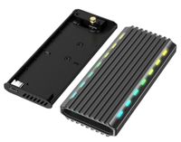 Зовнішня кишеня M.2 (NVMe&NGFF), USB 3.1, чорний