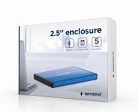 Зовнішня кишеня 2.5", USB 3.0, темно-синiй
