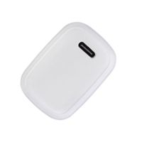 Мережевий зарядний пристрій, 1 USB Type-C, PD 20 Вт, кабель Type-C, білий