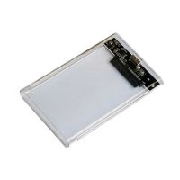 Зовнішня кишеня 2.5", USB 3.2, 9.5 мм / 7 мм HDD/SSD, прозорий