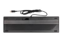 Клавіатура з ножичним перемикачем Fstyler, USB, біле підсвічування